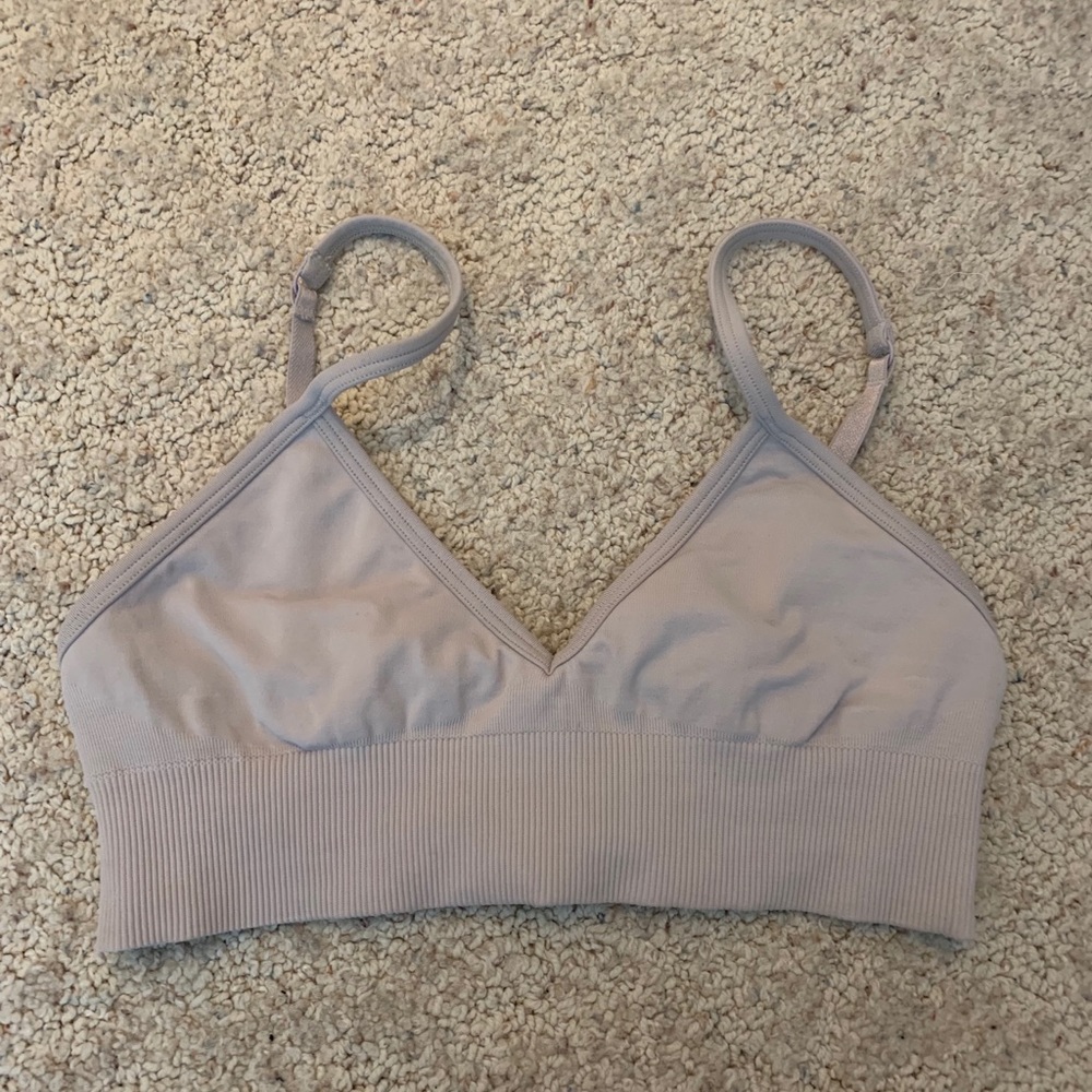 Lululemon mauve bra pink/purple/grey size 4
